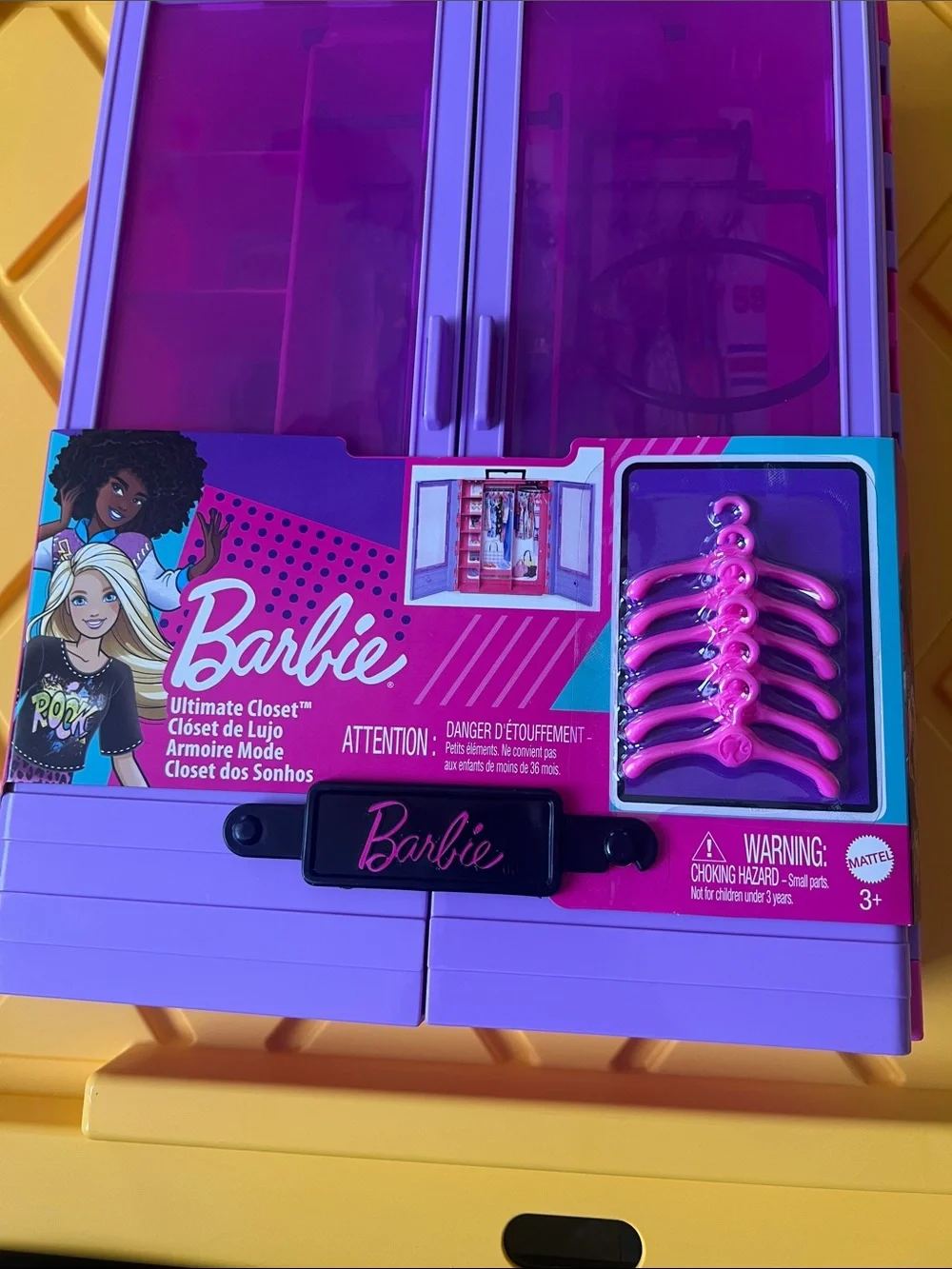 Barbie Fashion Case Back Panel in Hot Pink and Magenta